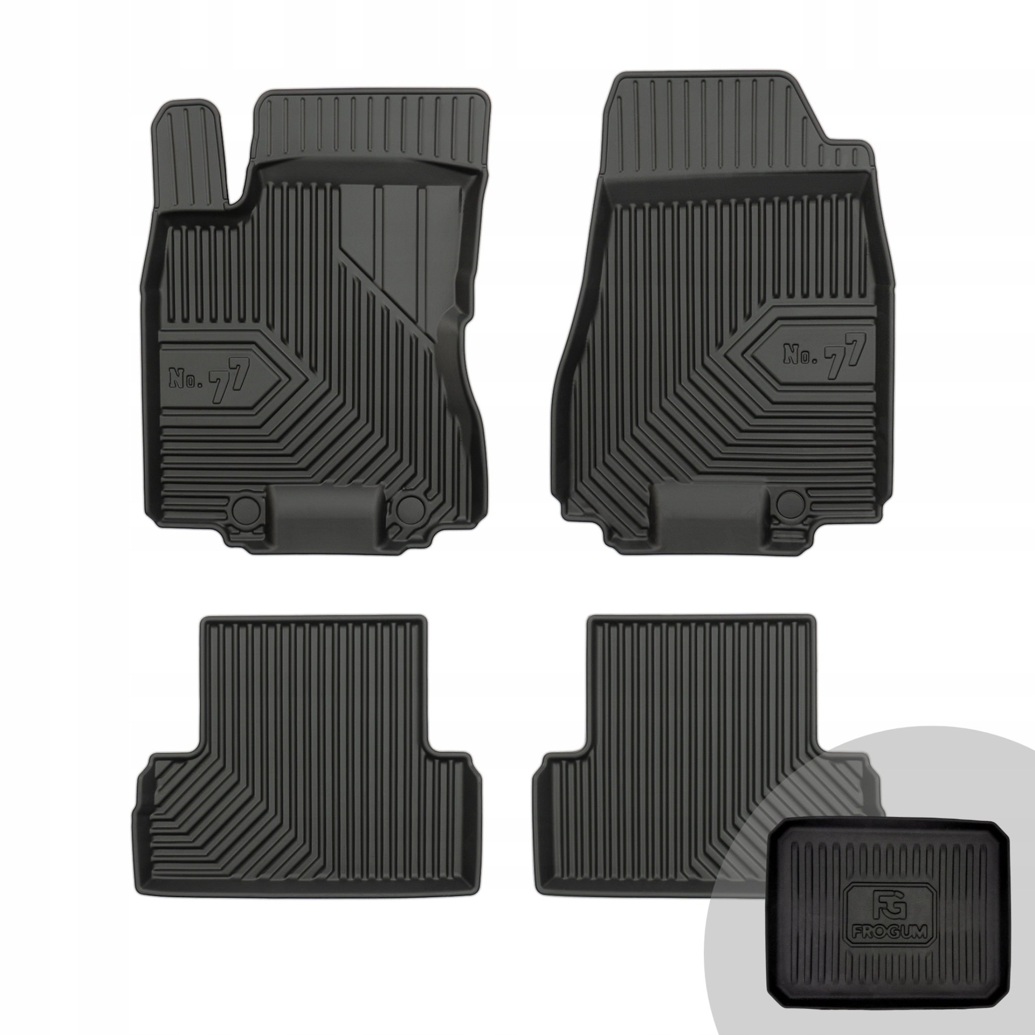 Frogum Koberce do auta pro Nissan X-Trail II 08-13