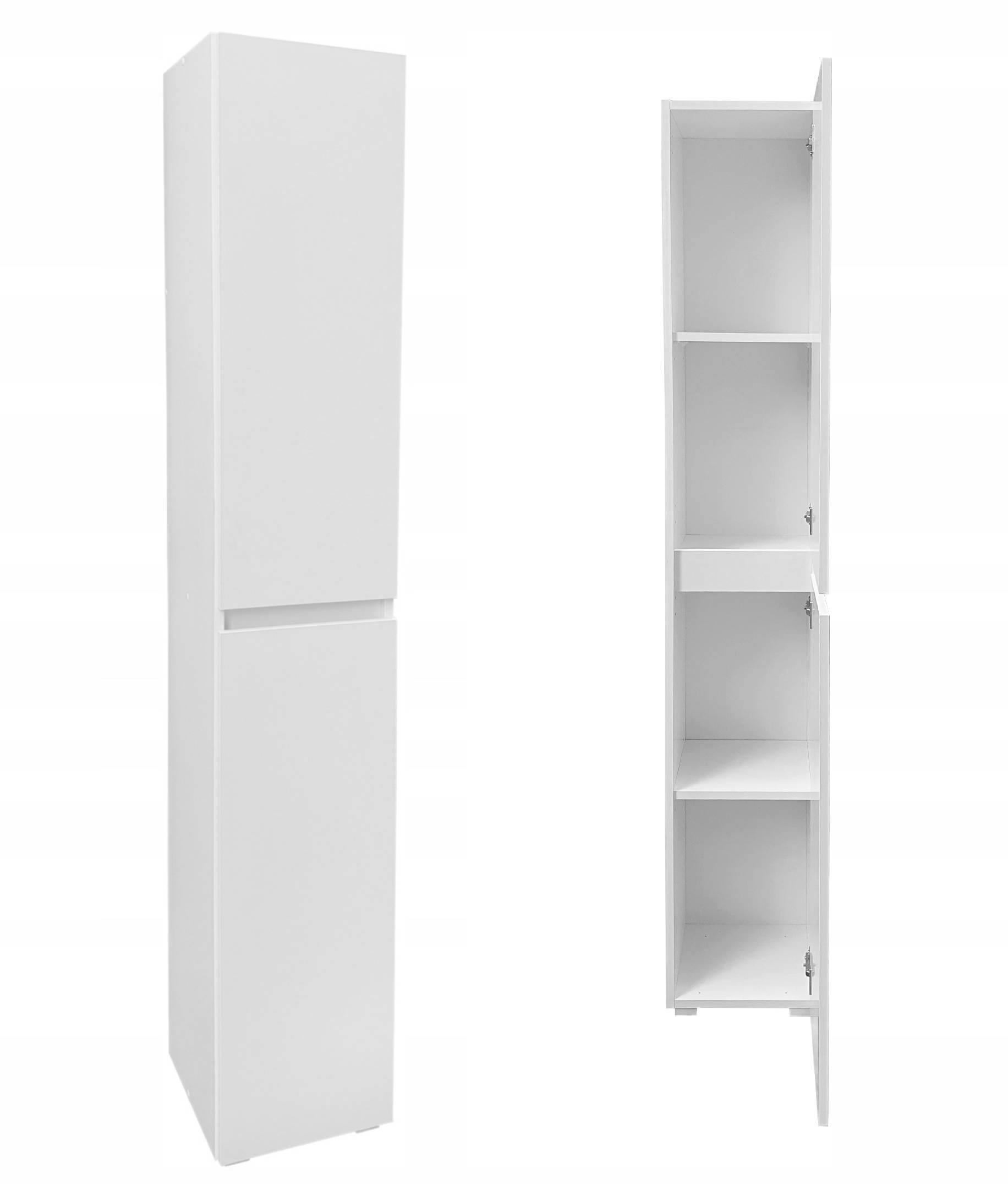 

Słupek regał łazienkowy biały 177 cm