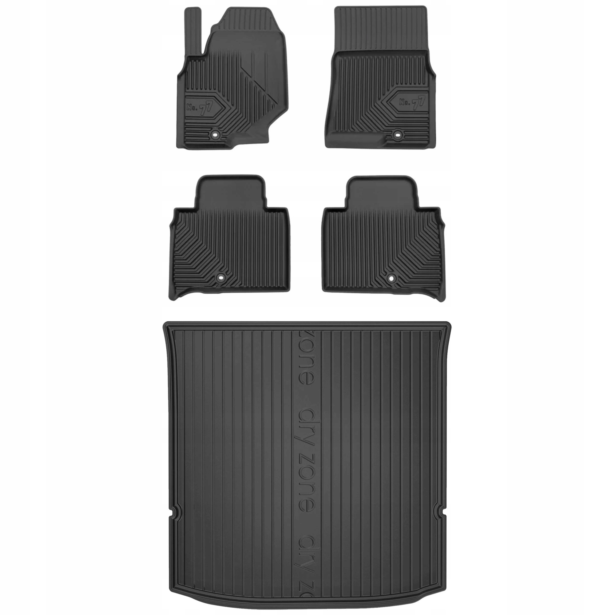 Gumové koberčeky a rohože SsangYong Rexton IV od roku 2017