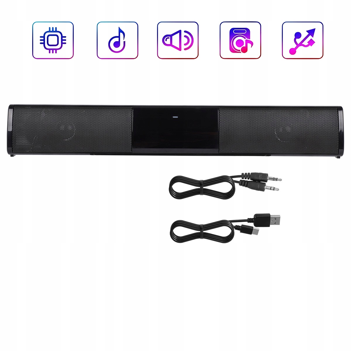 Bluetooth počítačový reproduktor pro televizní televizi a herní počítač