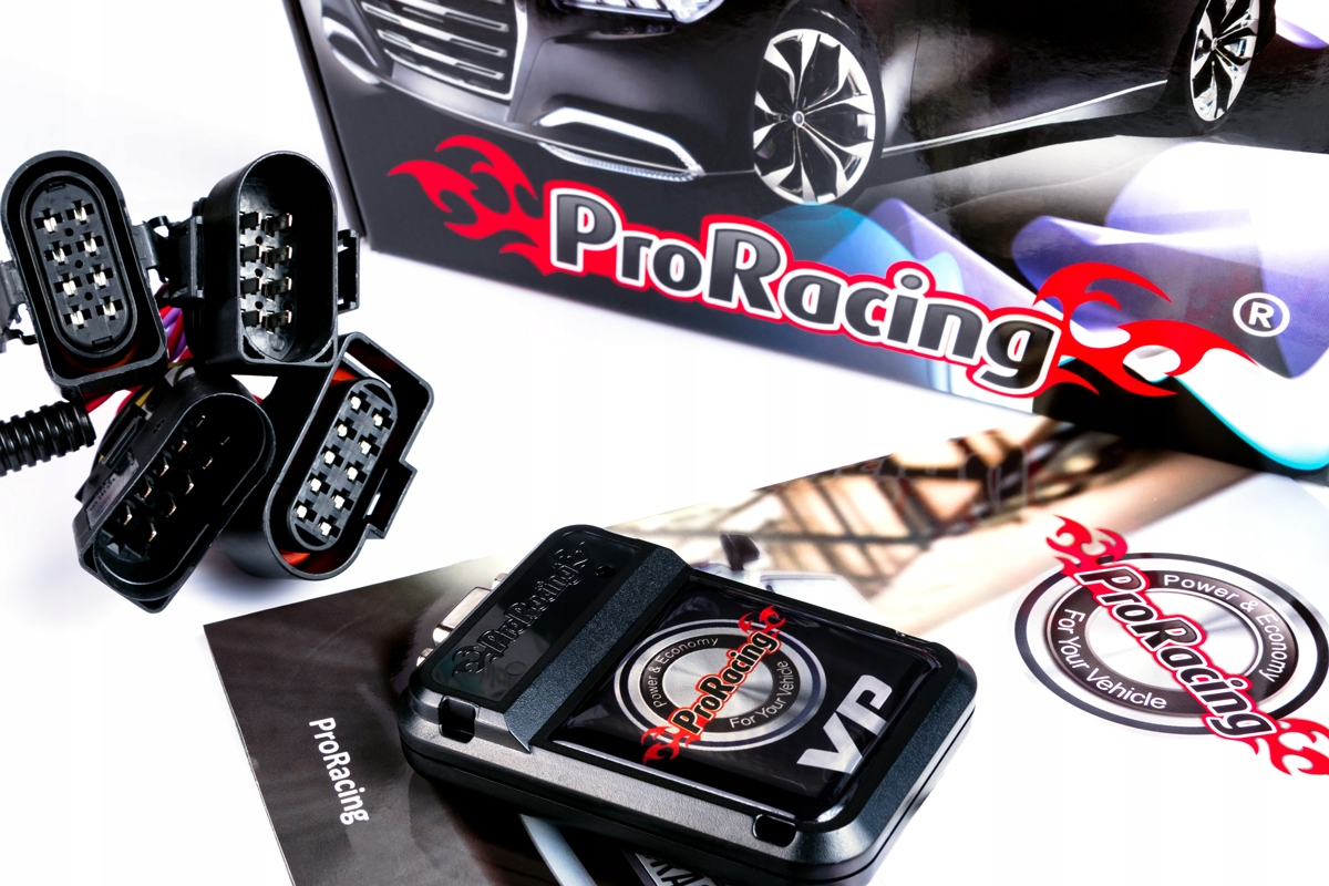Chip Tuning Box PRORACING VP AUDI A4 1.9 TDI 110KM Waga produktu z opakowaniem jednostkowym 0.88 kg