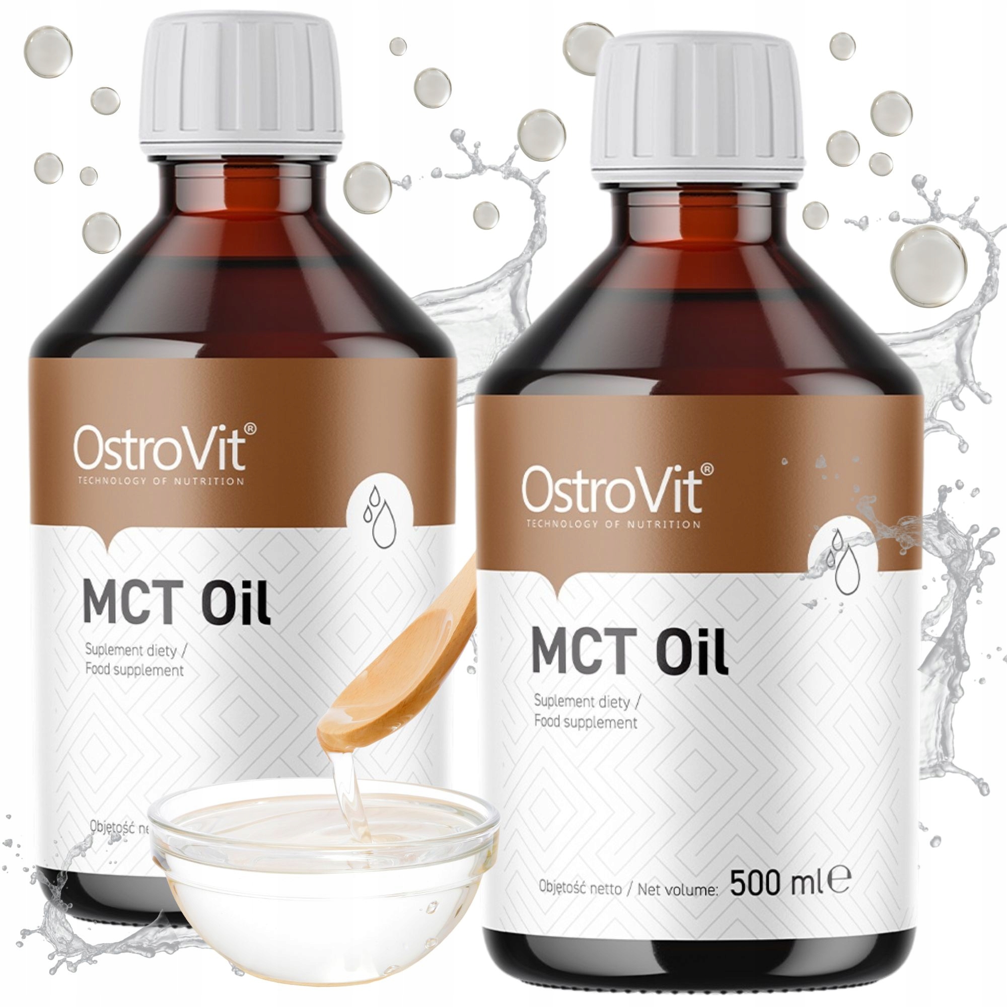 Ostrovit Olej Mct keto oil kyselina kaprylová nízkosacharidová dieta sada