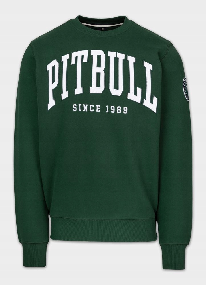 Pánská Mikina Pitbull Norton Teplá pro každodenní nošení Crewneck bez kapuce