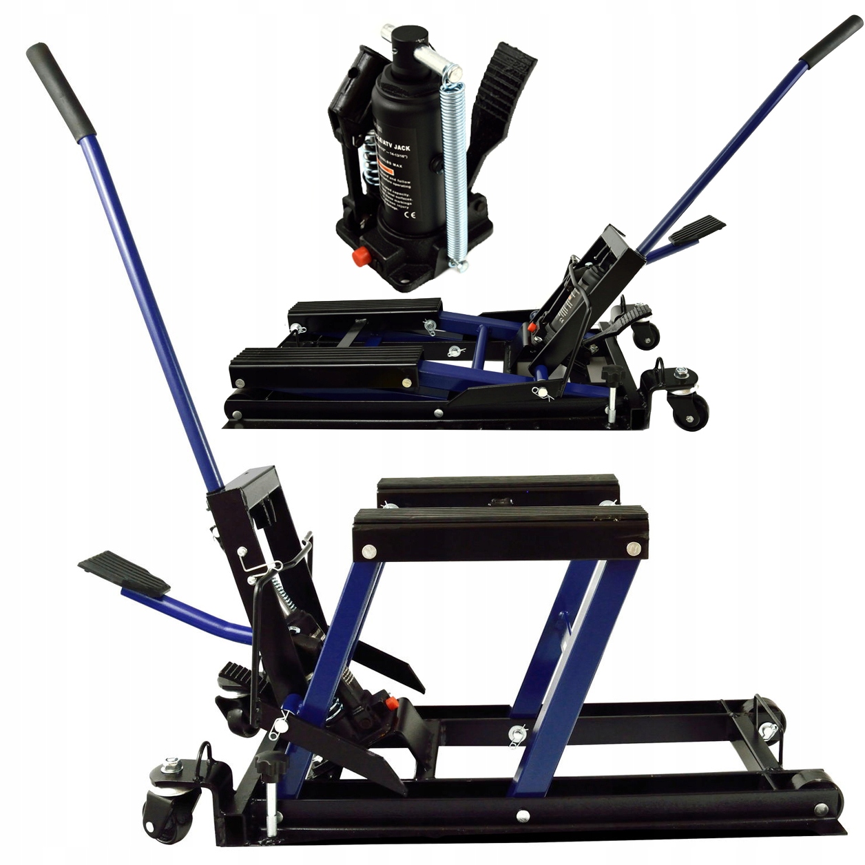 PODNOŚNIK MOTOCYKLOWY ATV STOJAK MOTOCYKLA 680 kg