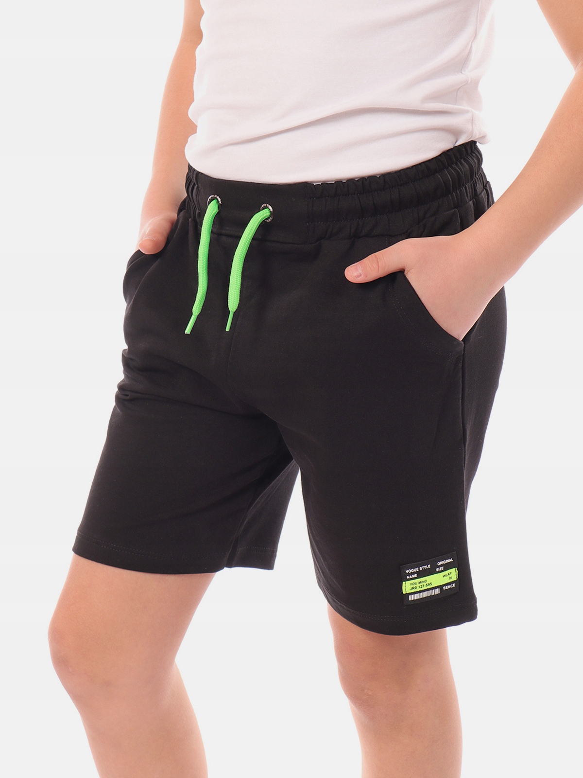 

Krótkie Spodenki Chłopięce Szorty granat 158-164