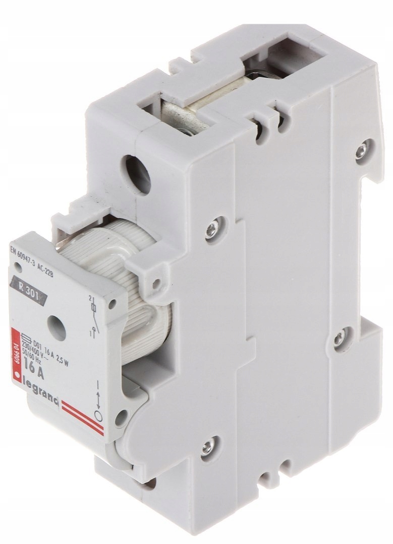 Jednofázový Pojistkový Odpojovač LE-606604 16 A D01 Legrand