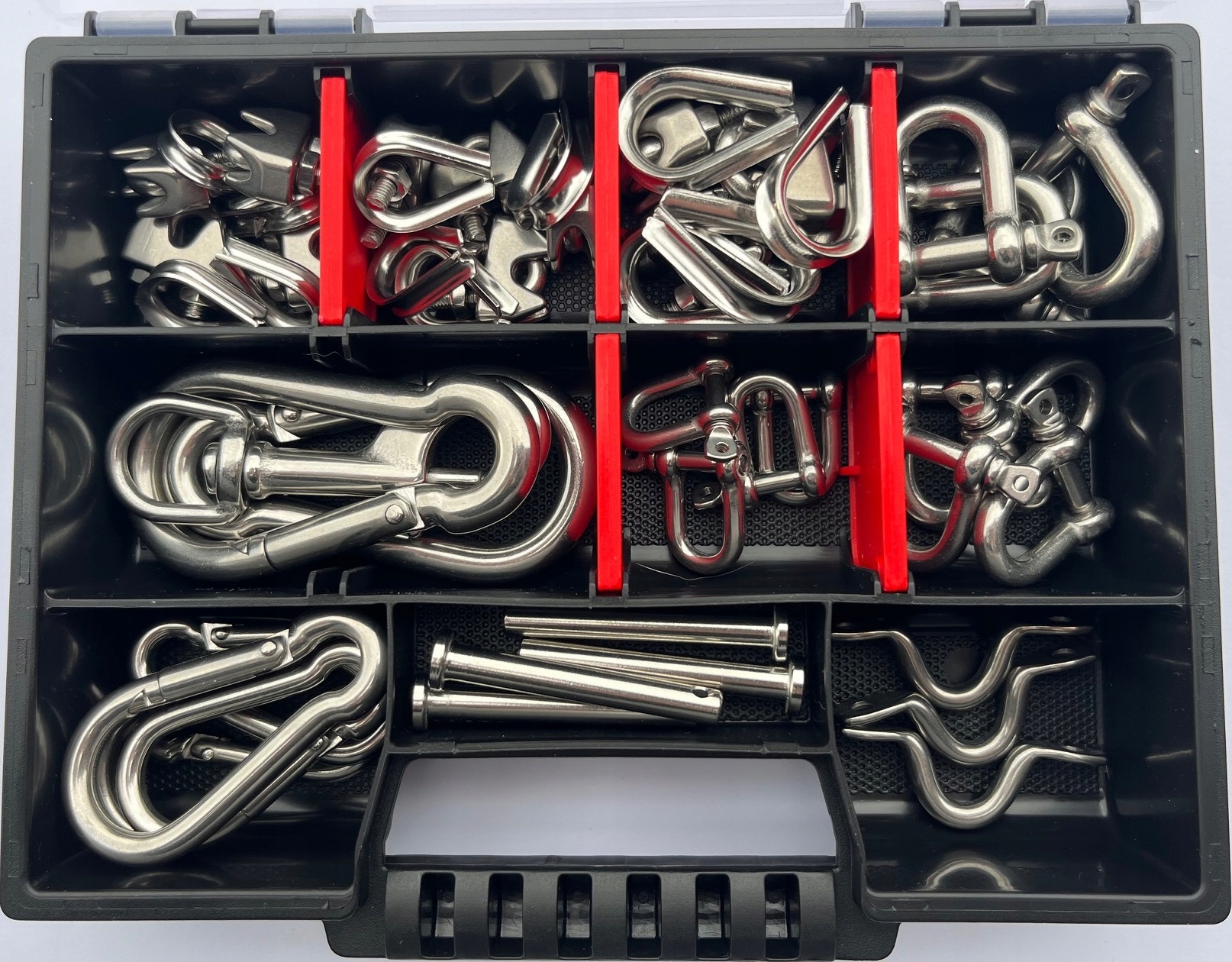 Zestaw żeglarski stal nierdzewna A2 52szt. (1)