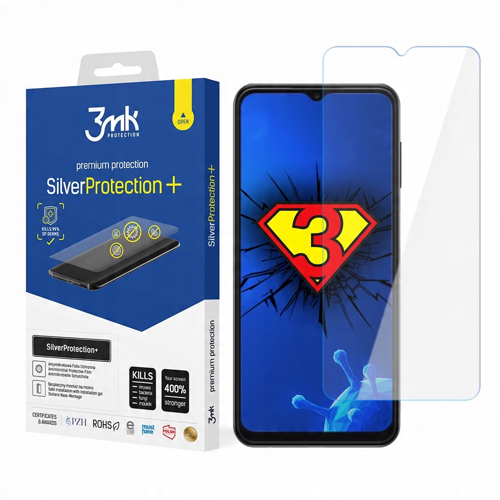 

Folia ochrona do Samsung Galaxy A13 4G 3mk Silver+