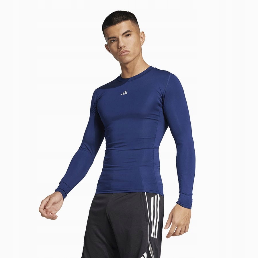 Koszulka adidas Techfit Ls Tee JP2927 Granatowy, Xs