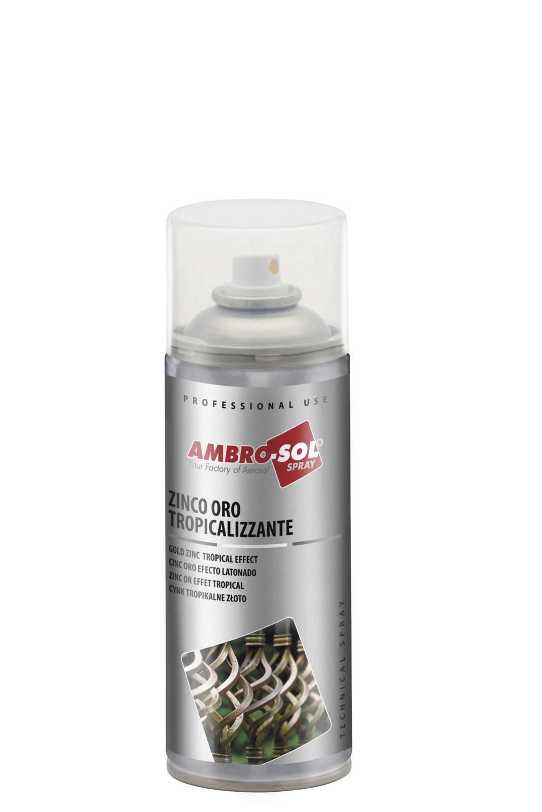 

Powłoka Cynk złoty w sprayu 400ml Ambro Z360