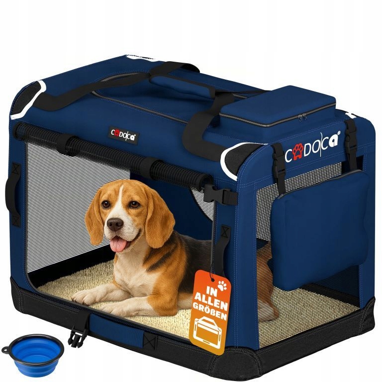 Torba Transportowa Transporter Dla Psa Kota L 70x52x50 Niebieski