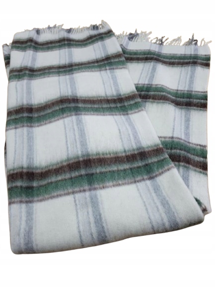 Vlněná Deka Zateplovací Tkaná Polský Výrobce 100% Vlna Teplá 340PLN