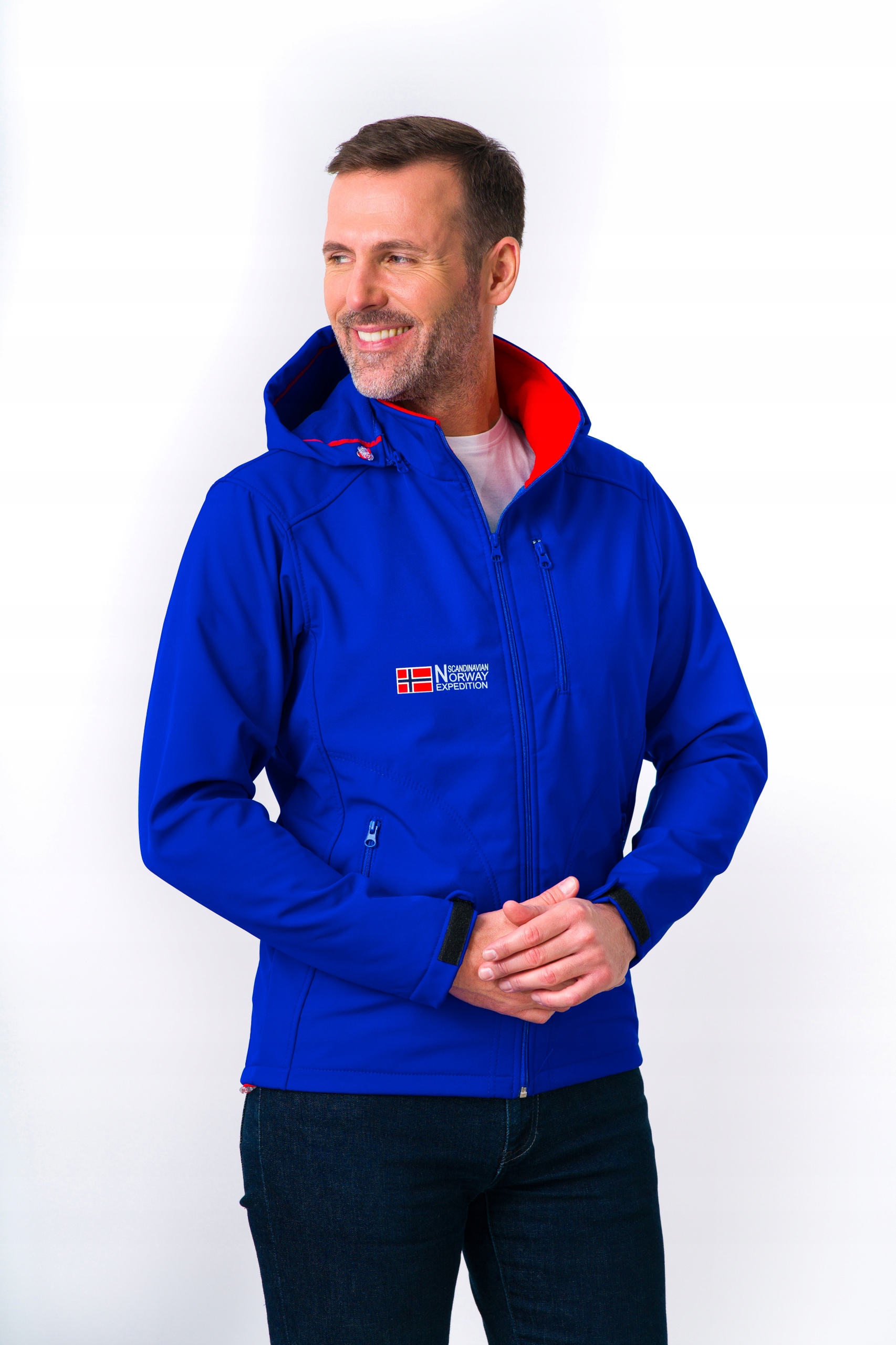 Męska Kurtka Softshel Norway Exspedition Nieprzemakalna 3XL Długość do bioder