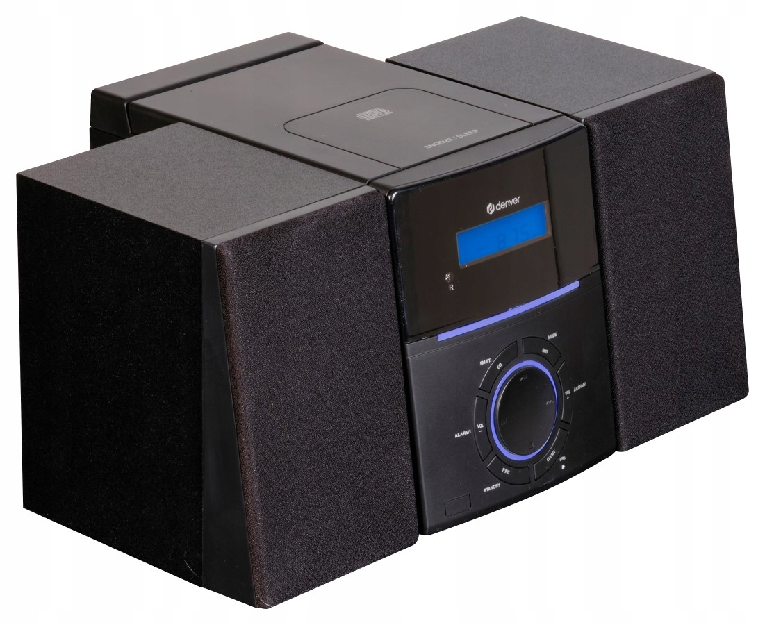 Mini věž Denver MCA-240 mikrověž Fm rádio, CD přehrávač, Aux