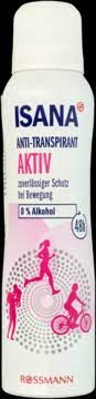 ISANA AKTIV ANTI-TRANSPIRANT 150 ML