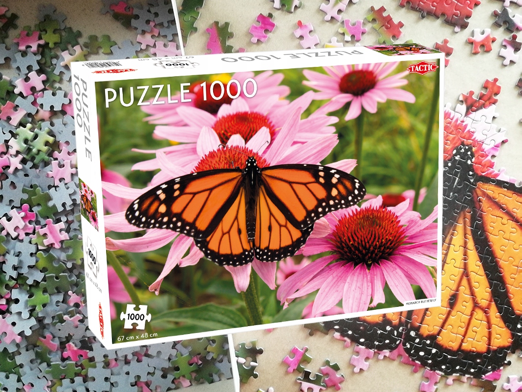 Tactic PUZZLE Motyle 1000el Kolekcja zwierzęta