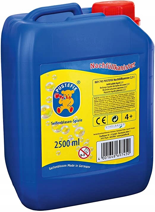 PŁYN DO BANIEK MYDLANYCH 2.5 L NIEMIECKI