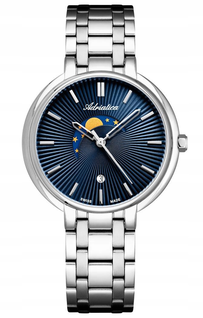 Nové Originální dámské hodinky Adriatica A3835.5115Q stříbrné na náramku