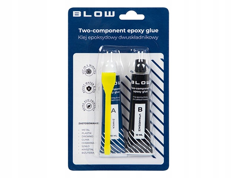 Klej dwuskładnikowy epoksydowy 2x10ml Blow