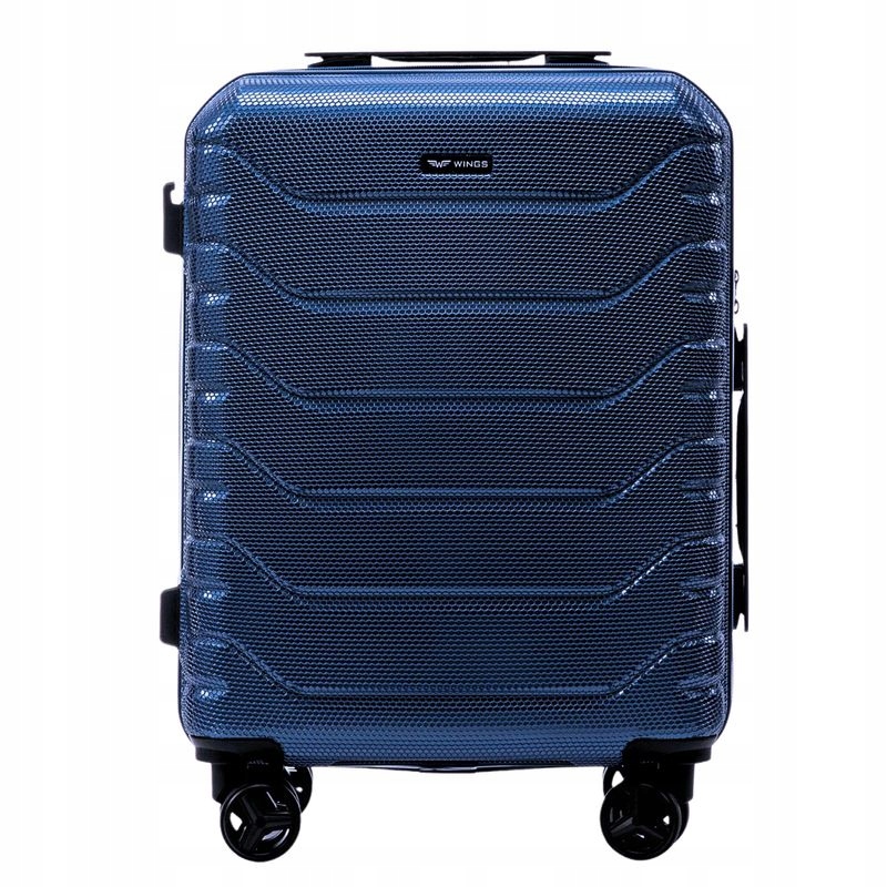 Kabinový Kufr Wings 20" 36 L Polycarbon Crake Middle Blue