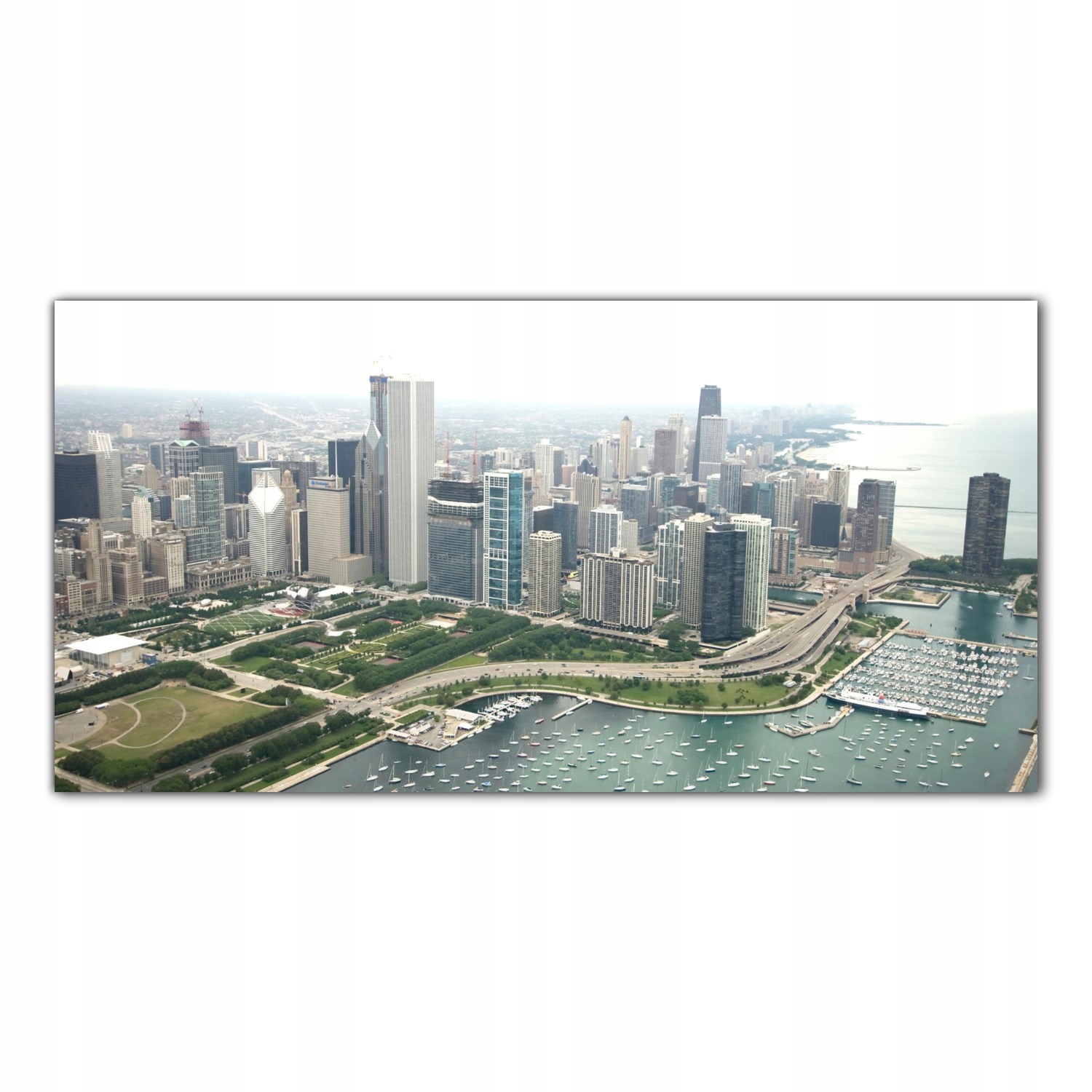 

Hartowany Obraz Szklany Chicago Krajobraz 140x70
