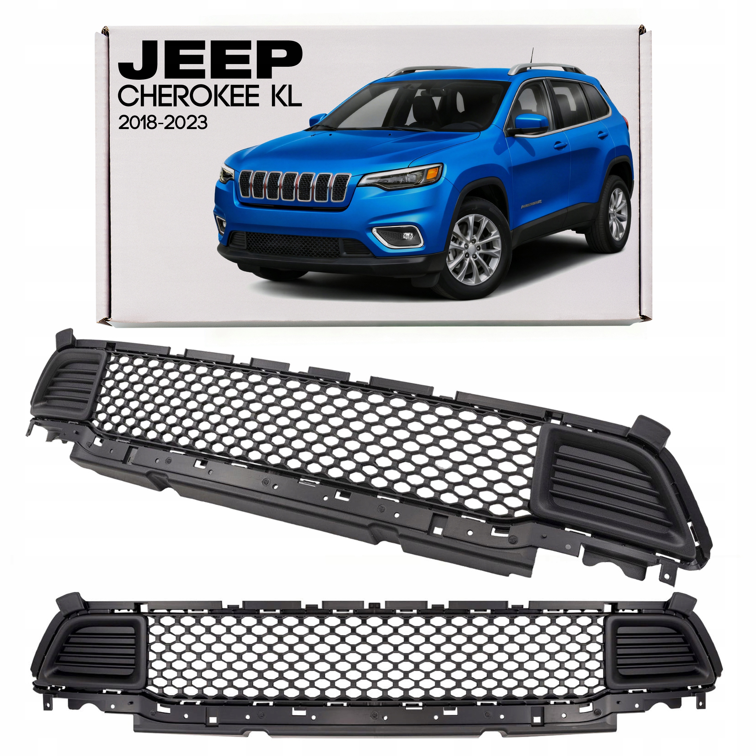 Jeep Cherokee V Kl 2018-2023 Gril Atrapa Spodního Nárazníku 68288044AB