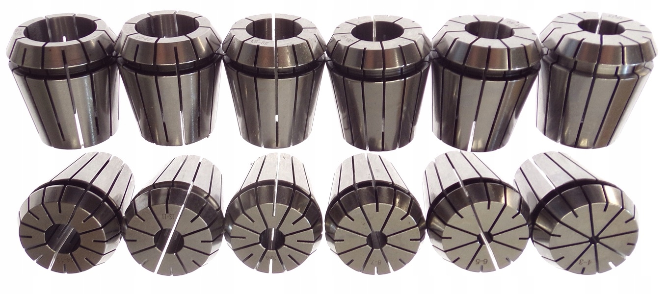 Zestaw Er 40 ER40 3-25mm Tuleja Zaciskowa Koszyk