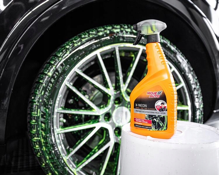 MOJE AUTO X-NEON PREPARAT DO FELG I OPON 750ML EAN (GTIN) 5905694024699