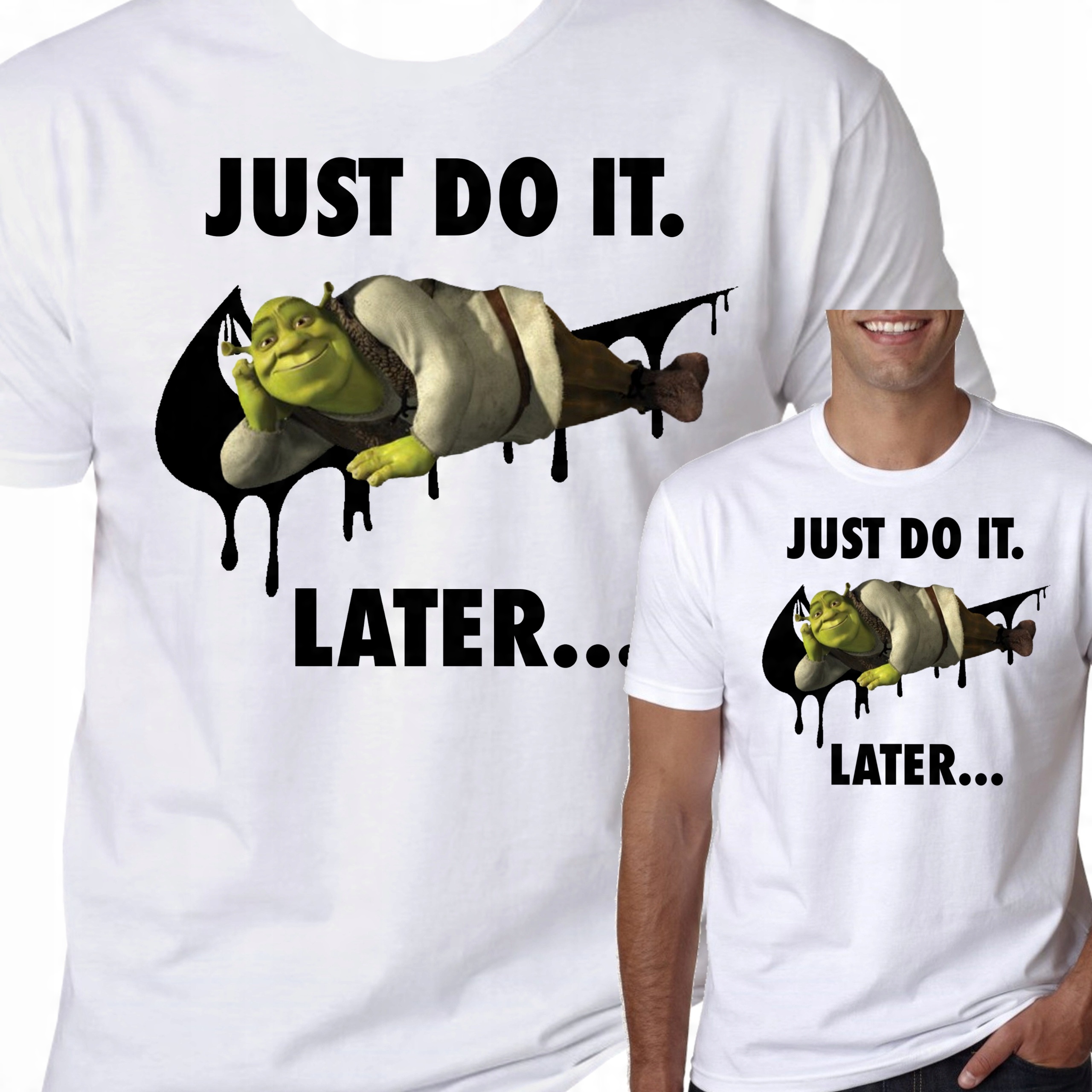 

Koszulka Męska Shrek Fiona Just Do It L 3126