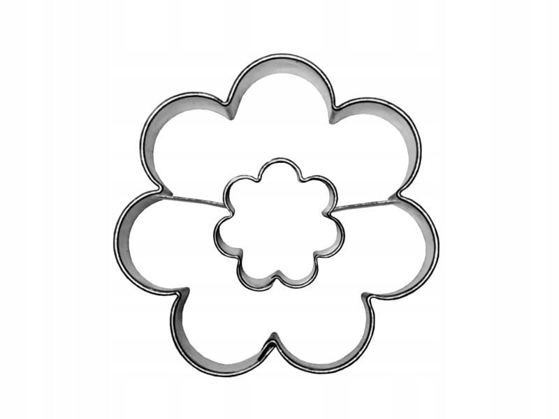 

Foremka Kwiat (7 pł.) z kwiatem wykrawacz 4,5 cm