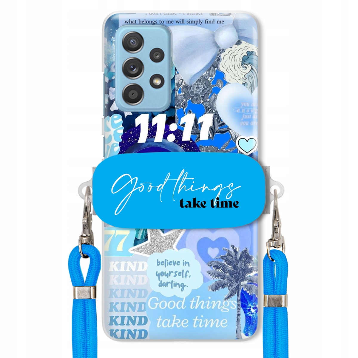 Puzdro pre Samsung A33 5G Držiak Crossbody vodítko Good Things Sea Lata
