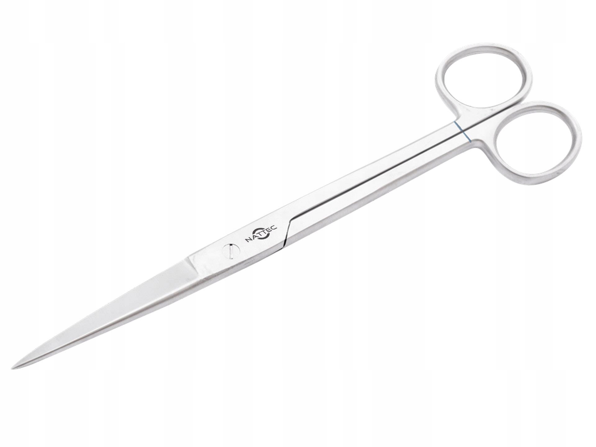 Levně Akvarijní Nůžky Pro Rostliny 20 CM Nerezová Ocel