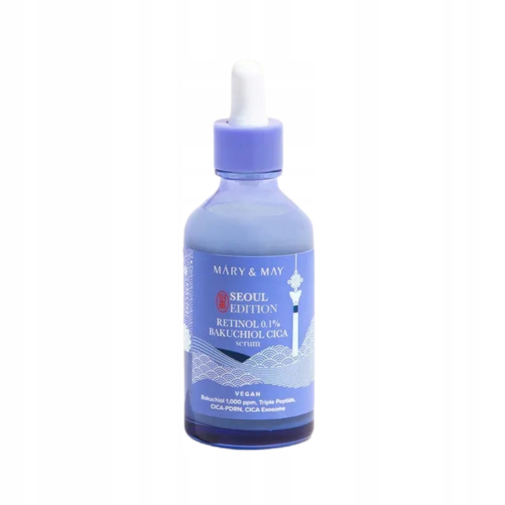 Pleťové sérum Mary & May Retinol 0.1% Bakuchiol Cica Serum Seoul 80 ml