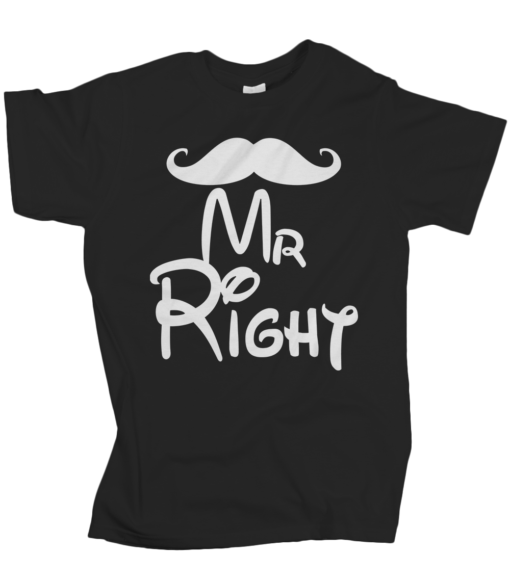 

Koszulka męska Mr Right prezent dla chłopaka 5XL