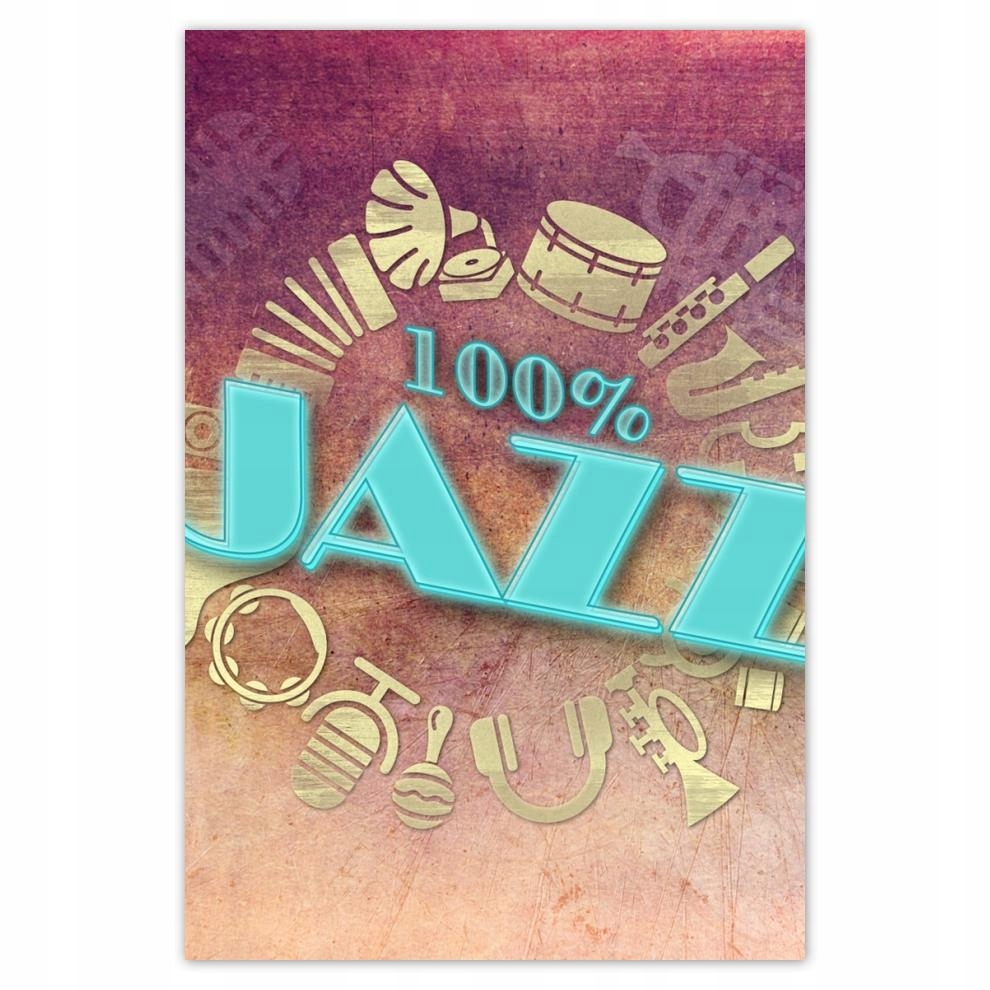 

Plakat 62x93 100 procent Jazz
