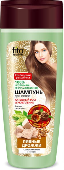 

Fitokosmetik Szampon na porost włosów z drożdżami