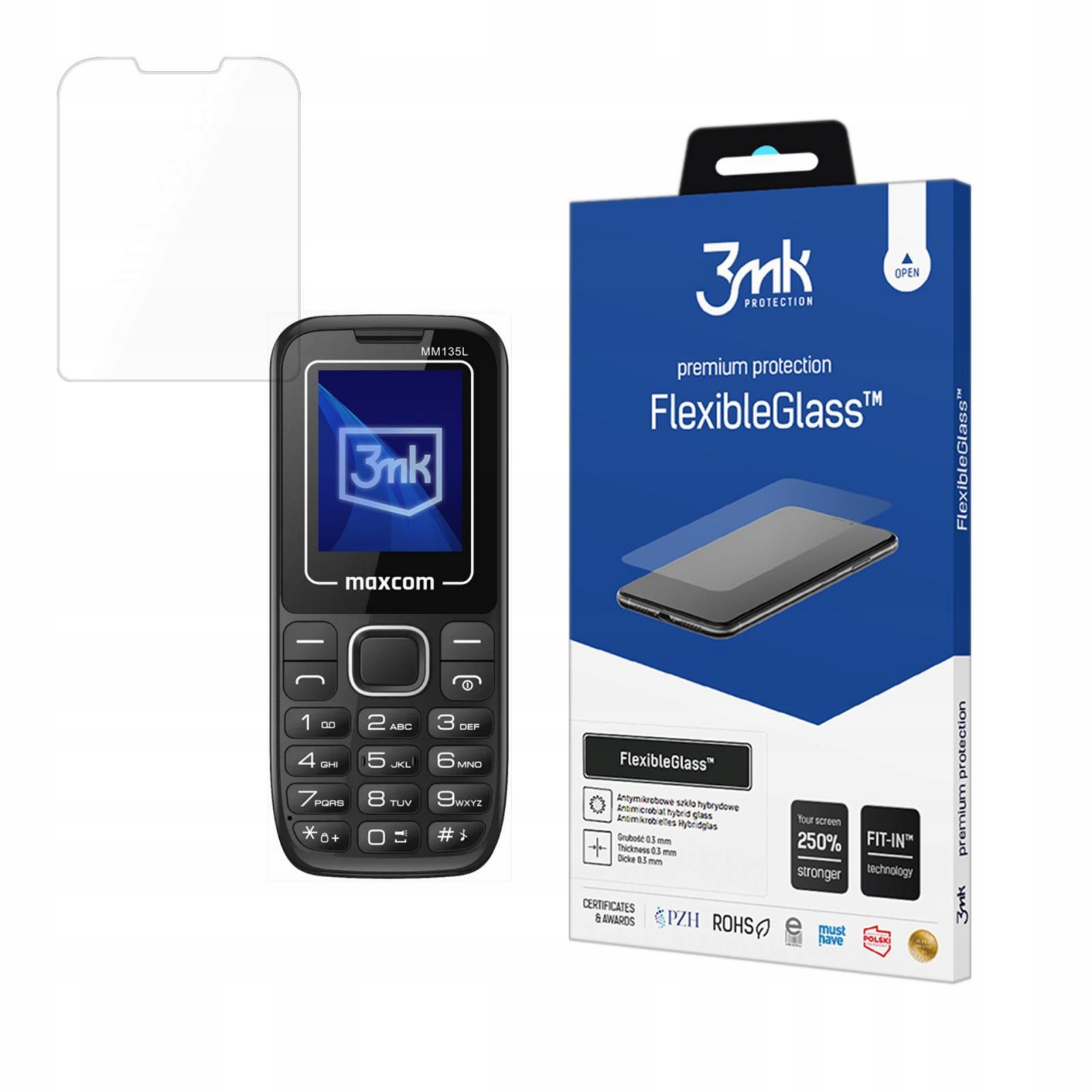 Maxcom Classic MM135L 3MK Flexibleglass