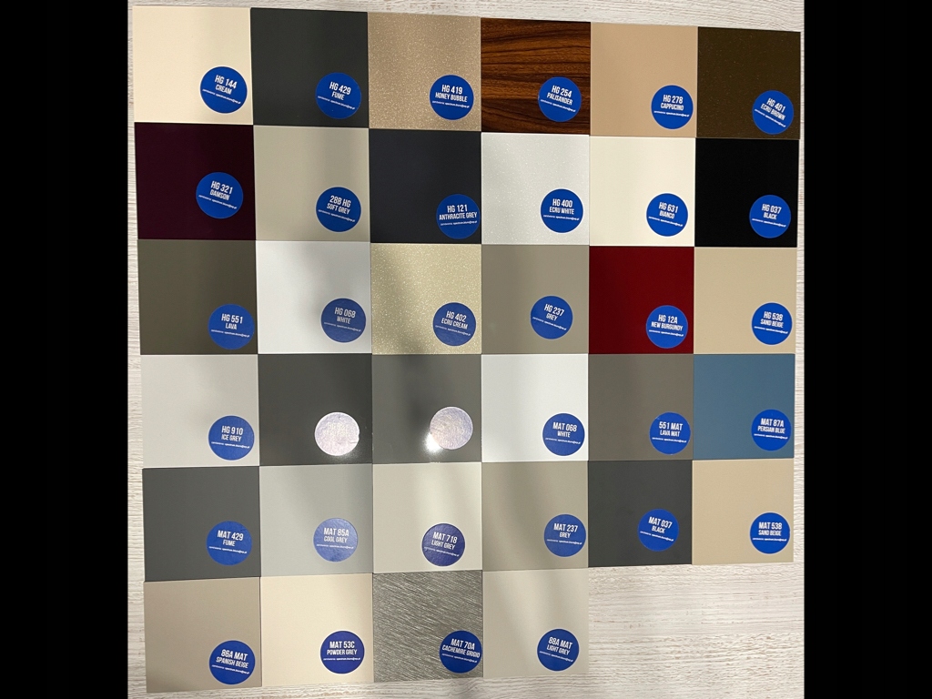 Fronty akrylowe Akryl-24 POŁYSK PRÓBKA