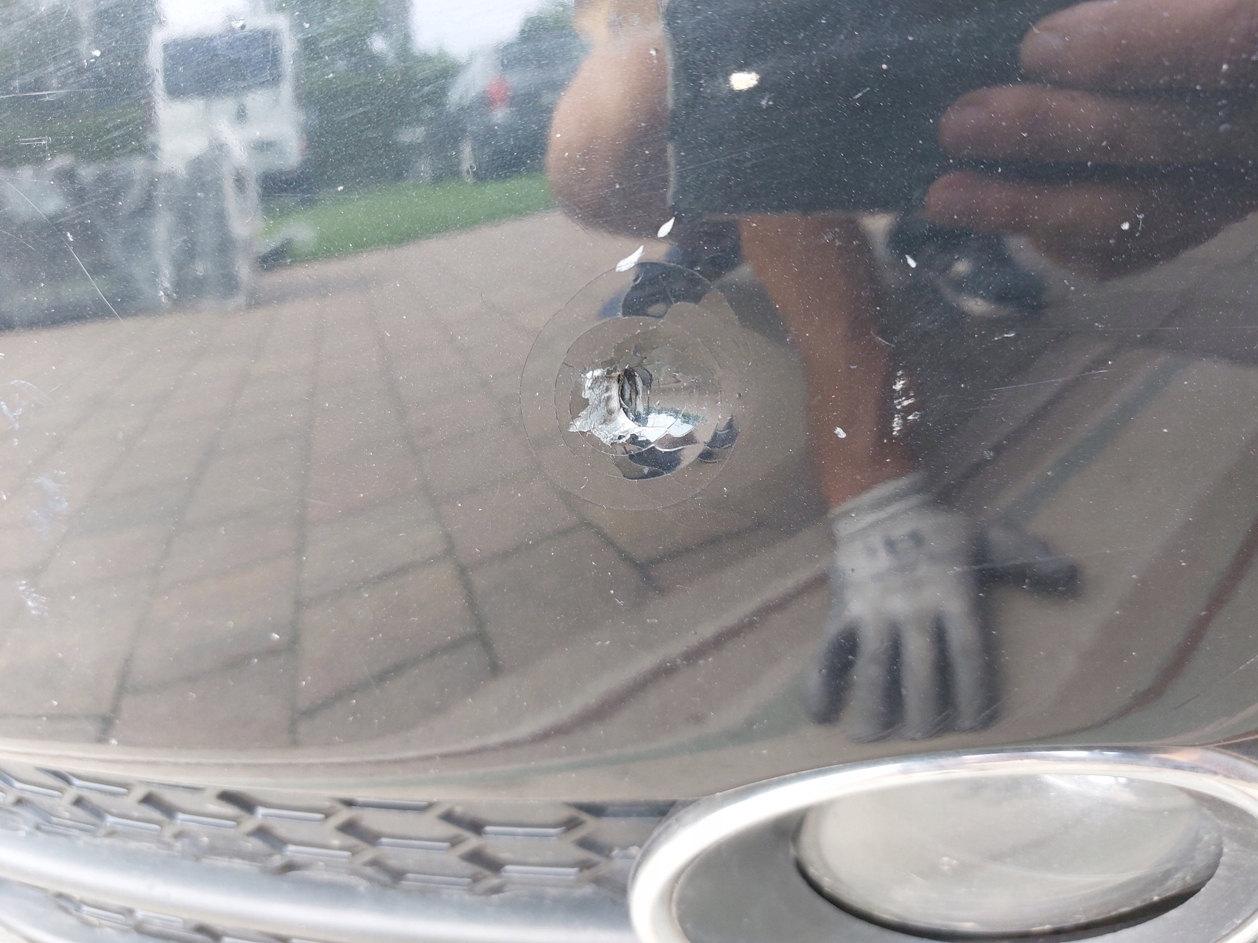Stoßstange vorne AUDI A5 07-11r 8T0807437K schwarzer