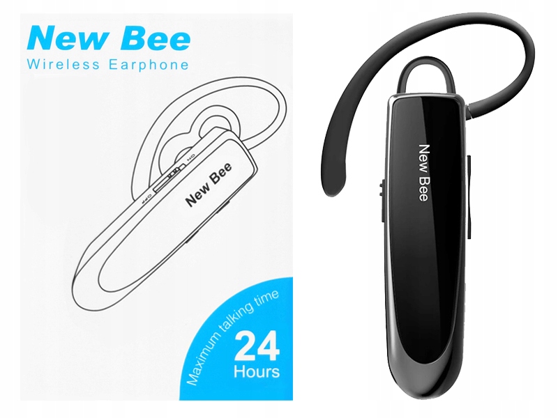 

New Bee Bezprzewodowa Słuchawka Do Rozmów Bt 5.0