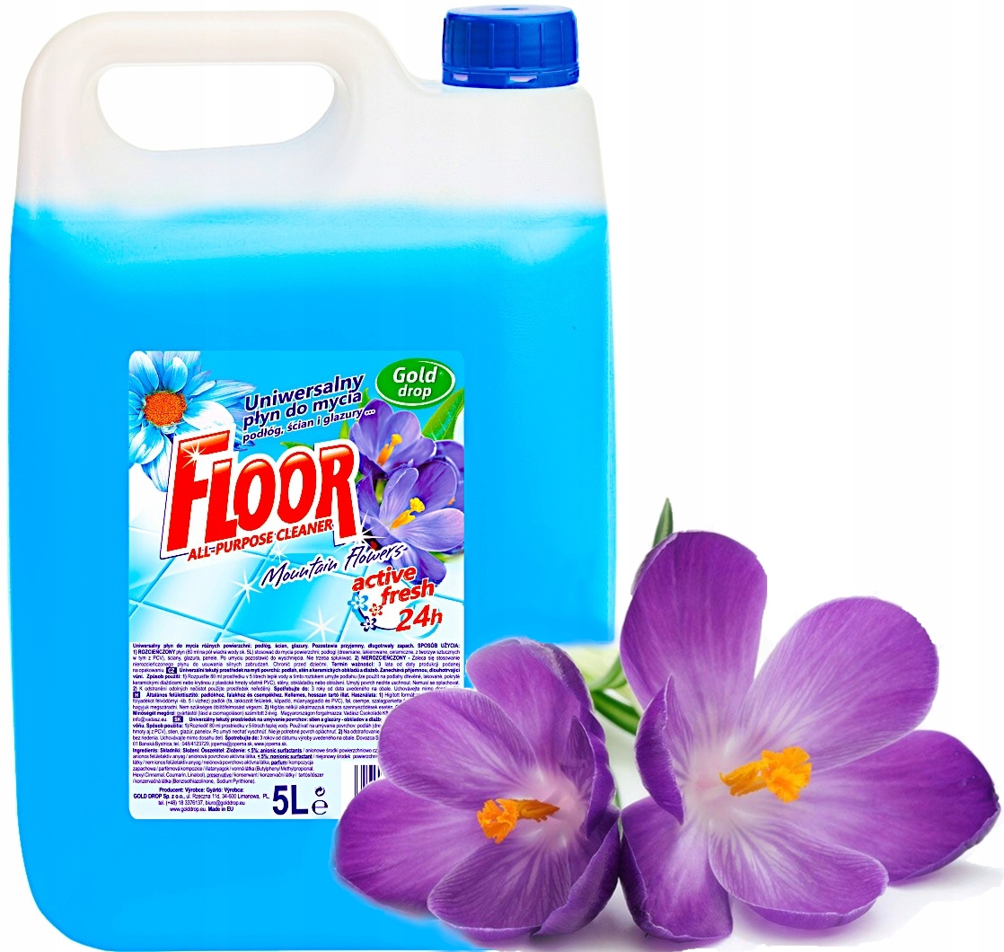 

Floor płyn uniwersalny do mycia kwiaty gór 5L