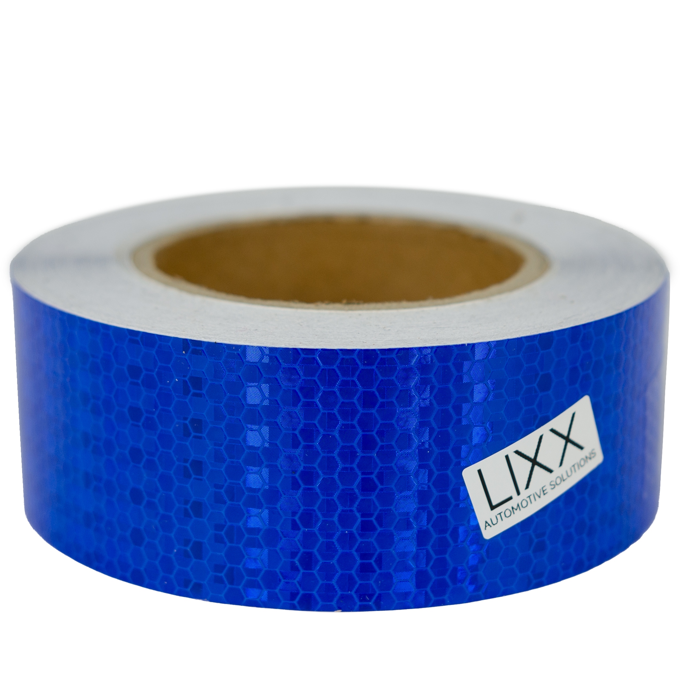 TAŚMA ODBLASKOWA SAMOPRZYLEPNA rolka 25 metrów 25M x 5CM NIEBIESKA