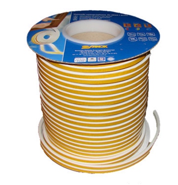 USZCZELKA DO OKIEN DRZWI PROFIL E BIAŁA ROLKA 150m