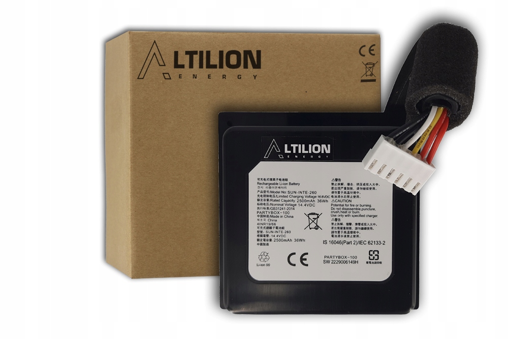 Baterie Akumulátor SUN-Inte-260 pro Jbl PartyBox 100