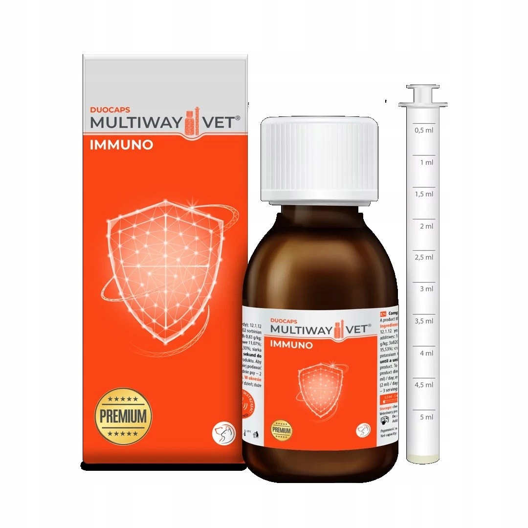 Multiway Vet Immuno 90 ml doplněk na imunitu pro psa a kočku