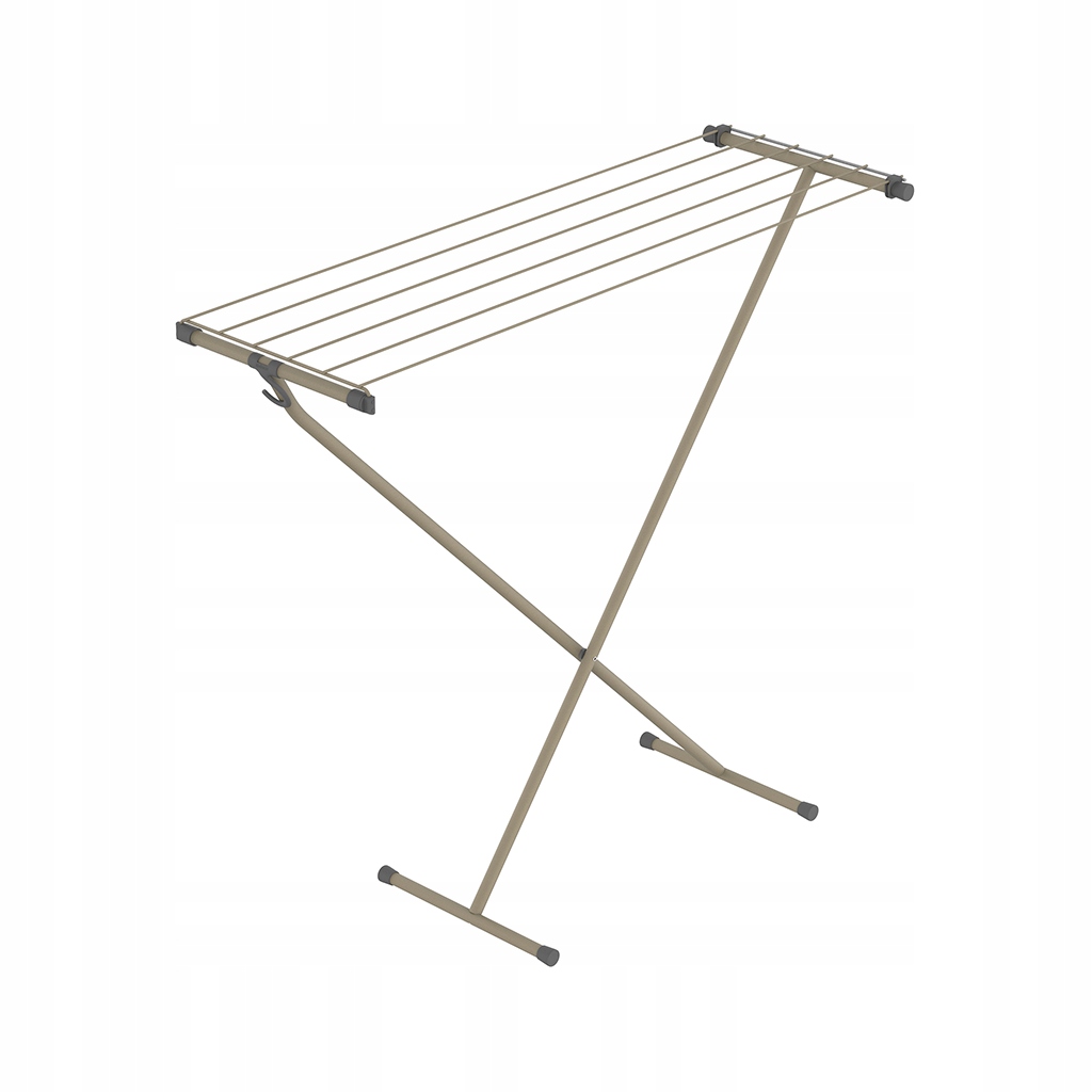 Levně Malý Sušák na prádlo s háčkem Rorets Compact perleťově béžový