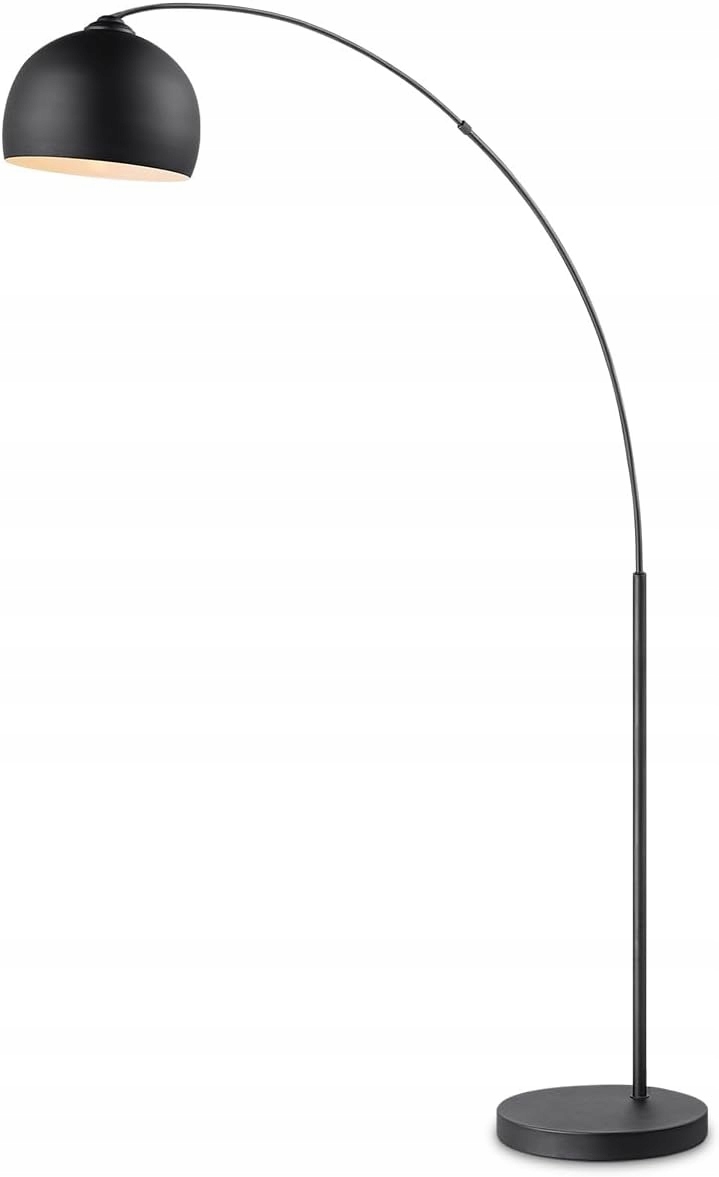 Nowoczesna lampa podłogowa Home Sweet Home czarna vintage 172x109cm