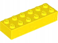 

Lego Klocek 2x6 Żółty 2456 Nowy