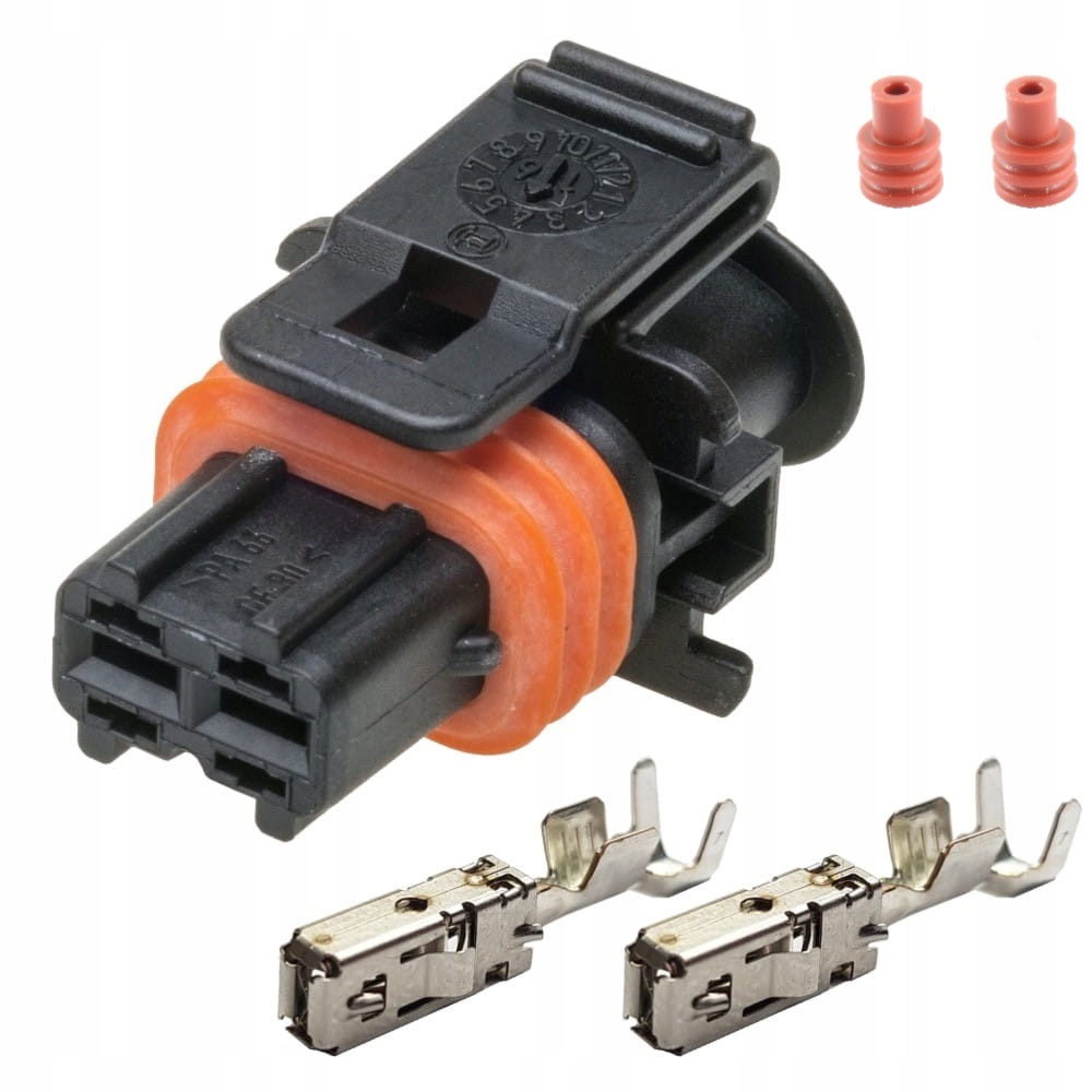 

Wtyczka 1928404072 Bosch 2-pin zest. z konektorami