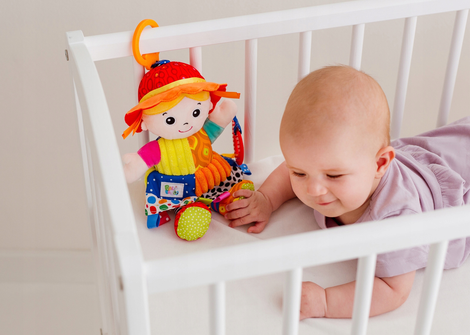 BALIBAZOO LALKA BALBINKA ZAWIESZKA GRYZAK GRZECHOT Wiek dziecka 0 +